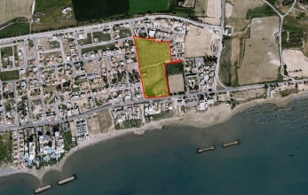 CV1060, Tourist land for sale in Dhekelia road close to the beach