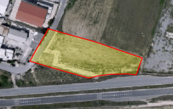 CV1089, Large piece of industrial land is for sale in a very good area in Aradippou