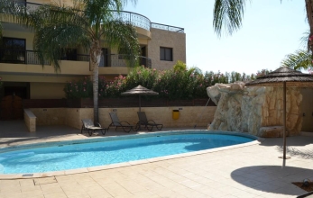 CV1216, One bedroom apartment for rent in Tersefanou with common pool