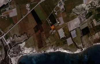 CV1402, Agricultural land for sale in the coastal area of Mazotos.