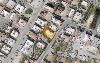 CV1470, Residential building plot for sale in Nicosia.