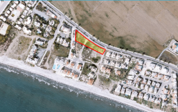CV1496, Land for sale in Pervolia walking distance to the beach.