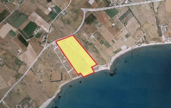 CV1674, Huge beach-front land for sale in Softades.