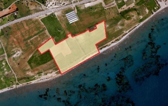 CV1734, Beach front land for sale in Mazotos.