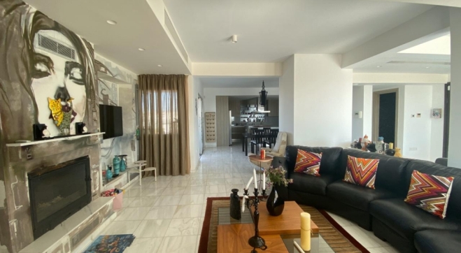 Luxury 6 bed penthouse for rent in Limassol.