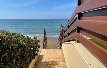 CV2019, Villa for sale 2nd line from Pervolia beach with sea views.