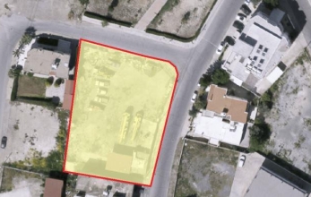 CV2030, Large corner plot for sale in Larnaca Port.