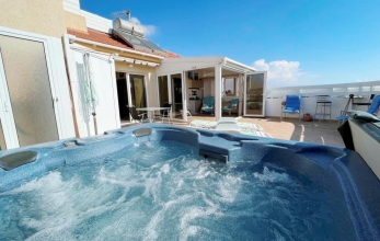 CV2525, 2 bedroom penthouse with jacuzzi for sale in Pervolia