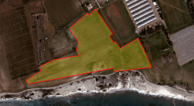 Coastal building land for sale iin Mazotos