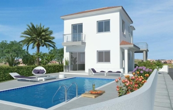 CV963, 3 Bed Villa for sale in Pervolia with POOL