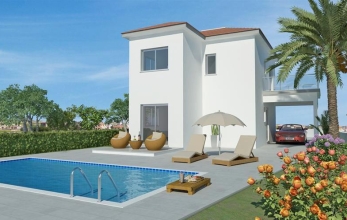 CV967, 3 Bed Villa house for sale in Pervolia with private POOL