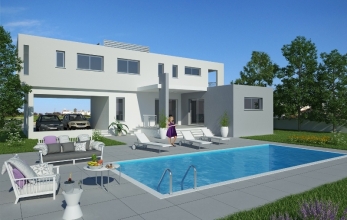 CV969, 4 Bed house for sale in Pervolia with a private pool