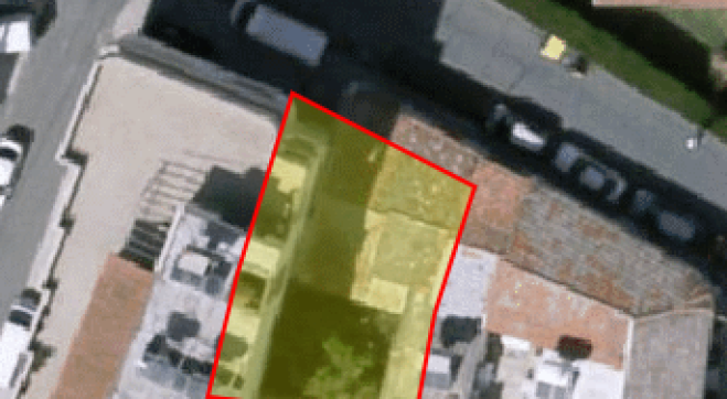 Residential building half plot for sale in Larnaca
