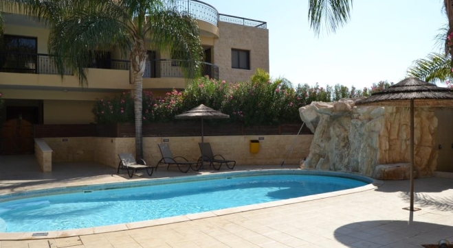 One bedroom apartment for rent in Tersefanou with common pool