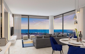 CV1281, Luxury flat for sale next to Finikoudes beach.