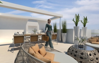 CV1314, 3 bed PENTHOUSE for sale in Drosia.