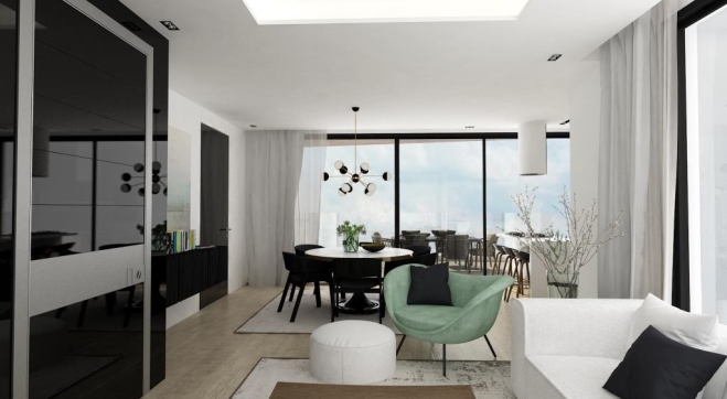 2 bed apartment for sale in Larnaca, Mackenzie area.