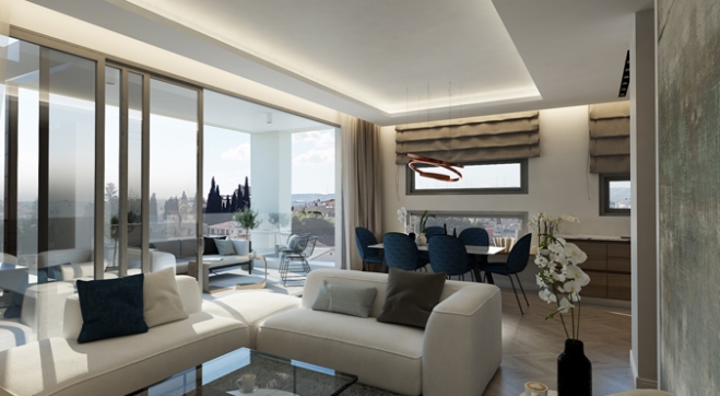 3 bed Luxury flat for sale in Larnaca.
