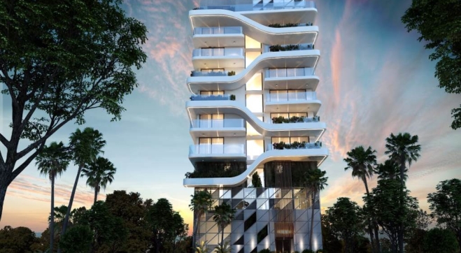 LUXURY two bedroom flat for sale in Larnaca.