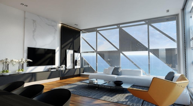 LUXURY FLAT for sale in Larnaca, port area.