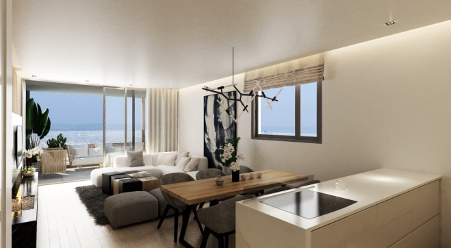 Luxury 3 bed penthouse for sale in Larnaca.