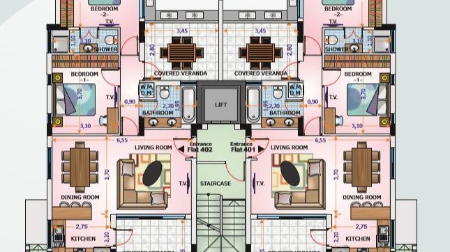 4th floor plan