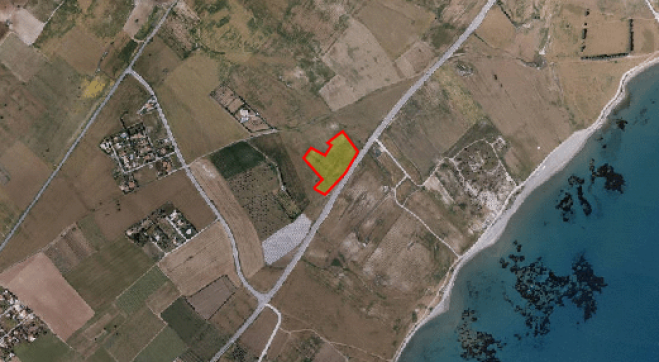 Tourist land for sale in Softades.