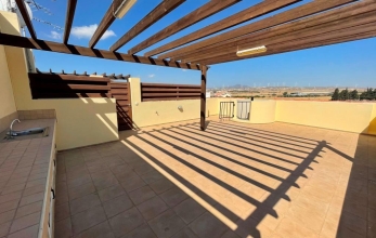 CV2055, 2 bedroom Penthouse with roof garden for rent in Kiti.