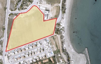 CV2070, Large piece of land with sea views for sale in-front of Faros beach.