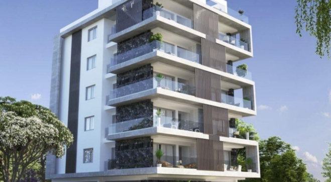 New modern duplex penthouse for sale near salt lake in Larnaca.