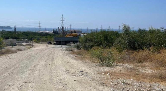 Tourist piece of land with sea view in Pyrgos Limassol.