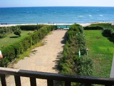 Two bed sea front flat for sale in Pervolia Larnaca
