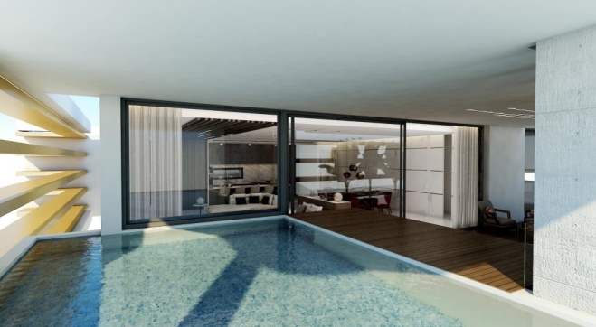 Exquisite 3 bedroom penthouse with amazing views for sale in Larnaca