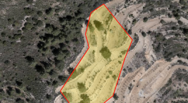 Agricultural land is for sale in Agious Vavatsinia