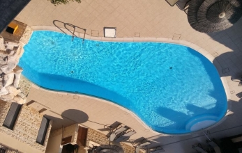 Two bedroom apartment is for rent in Tersefanou village with a common pool!