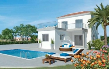 CV964, 3 Bedroom Villa for sale in Pervolia with POOL